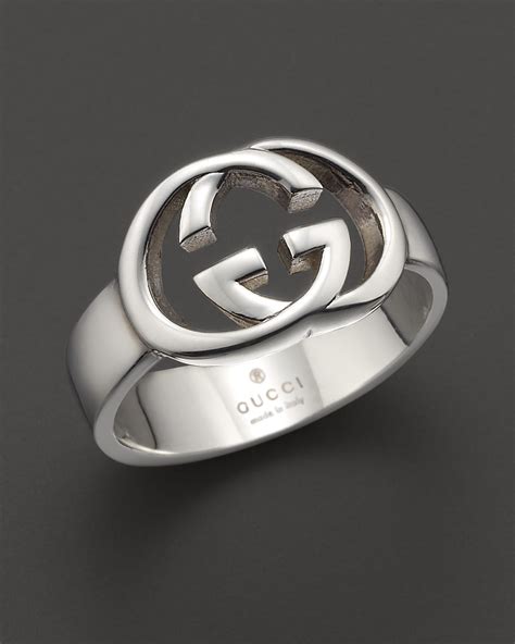 gucci jewellery silver|gucci outlet rings.